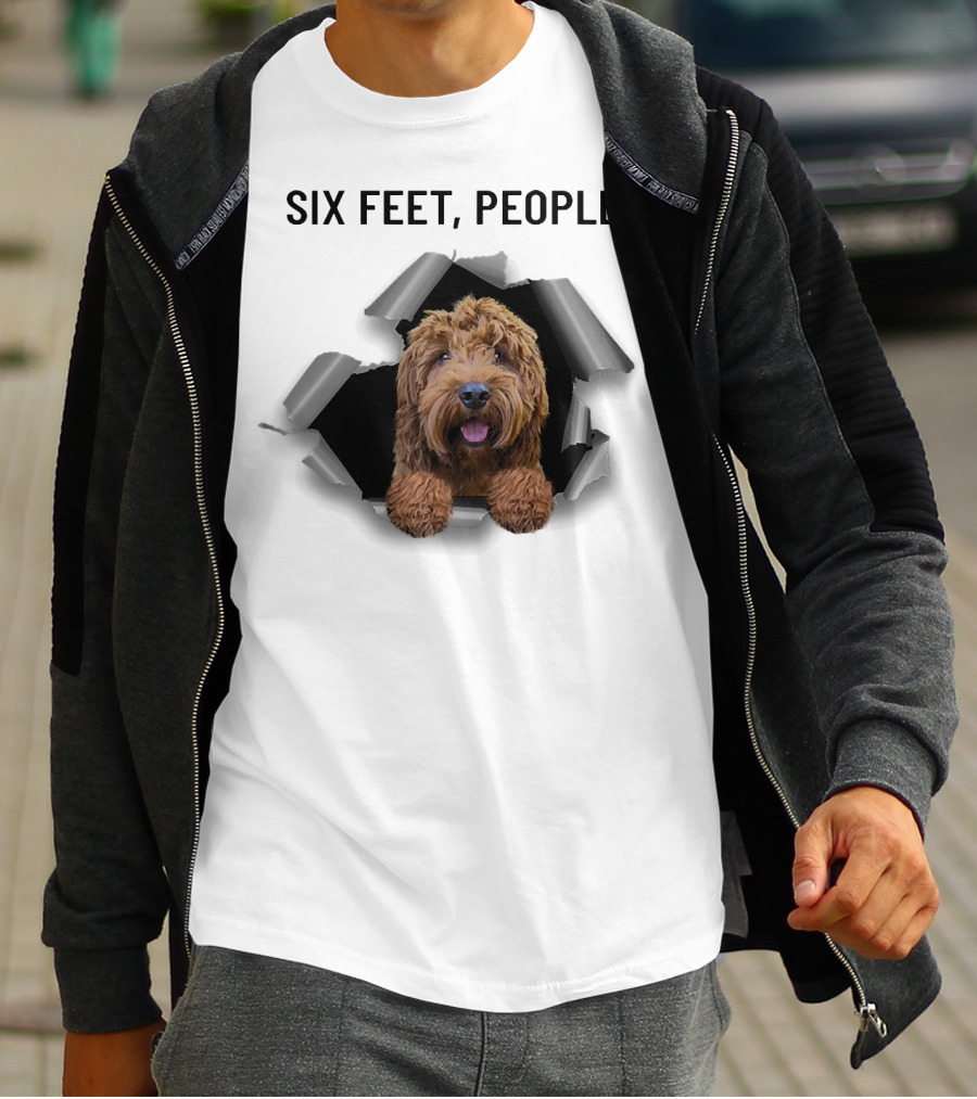 Six Feet People Cockapoo Torn Ripper T-Shirt
