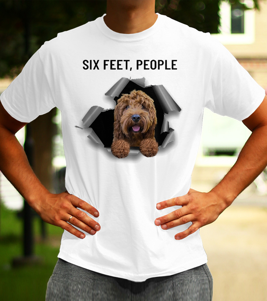 Six Feet People Cockapoo Torn Ripper T-Shirt
