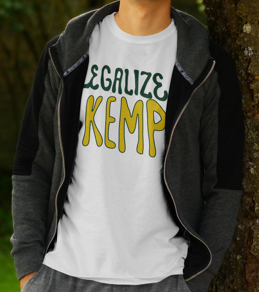 Legalize Kemp NBA Basketball Inspired T-Shirt