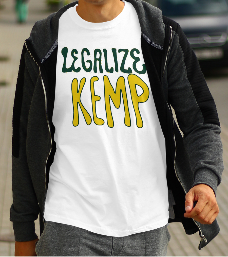 Legalize Kemp NBA Basketball Inspired T-Shirt