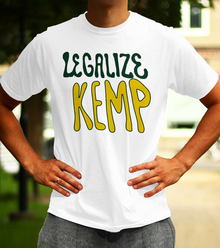 Legalize Kemp NBA Basketball Inspired T-Shirt