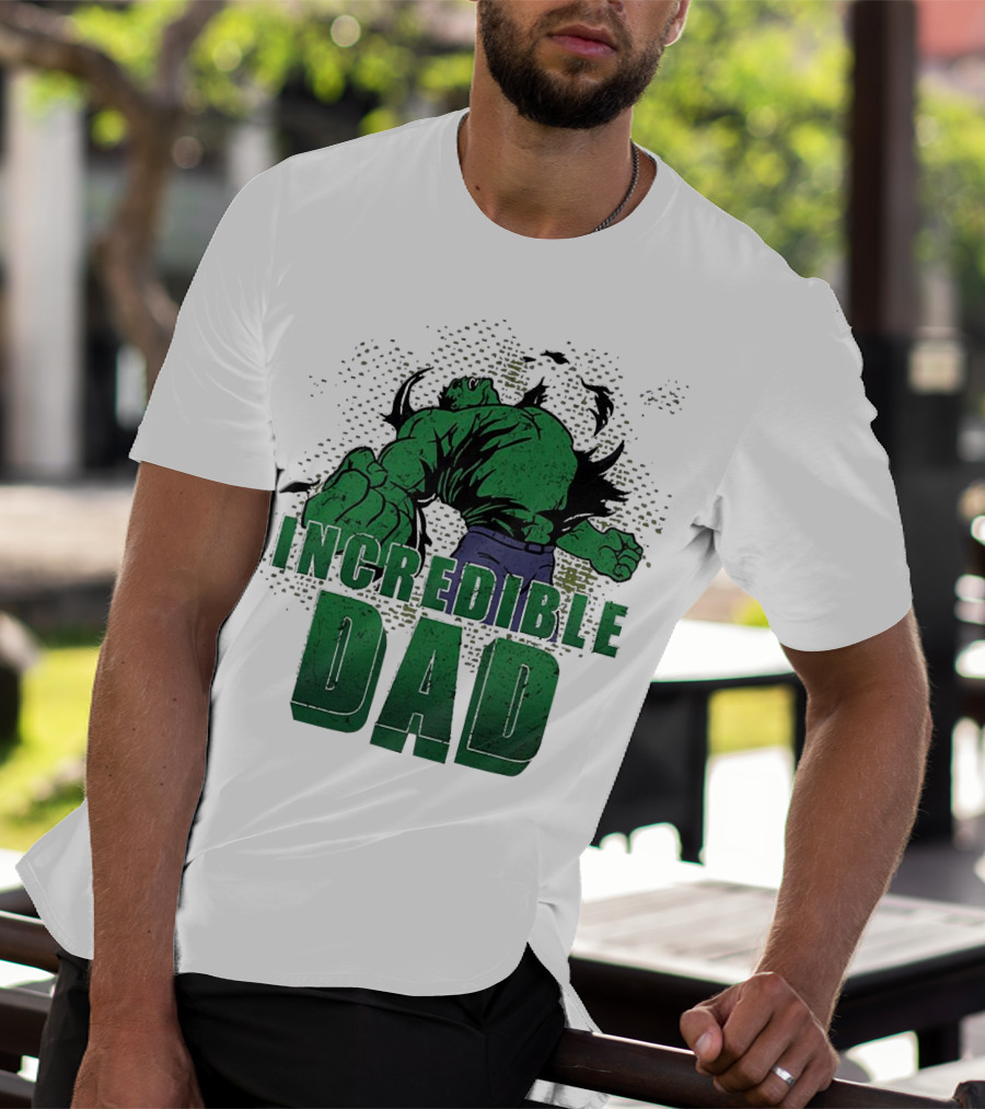 Marvel Hulk Father's Day Incredible Dad Hero T-Shirt