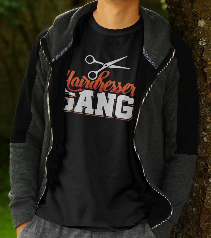 Hairdresser Gang Scissors T-Shirt