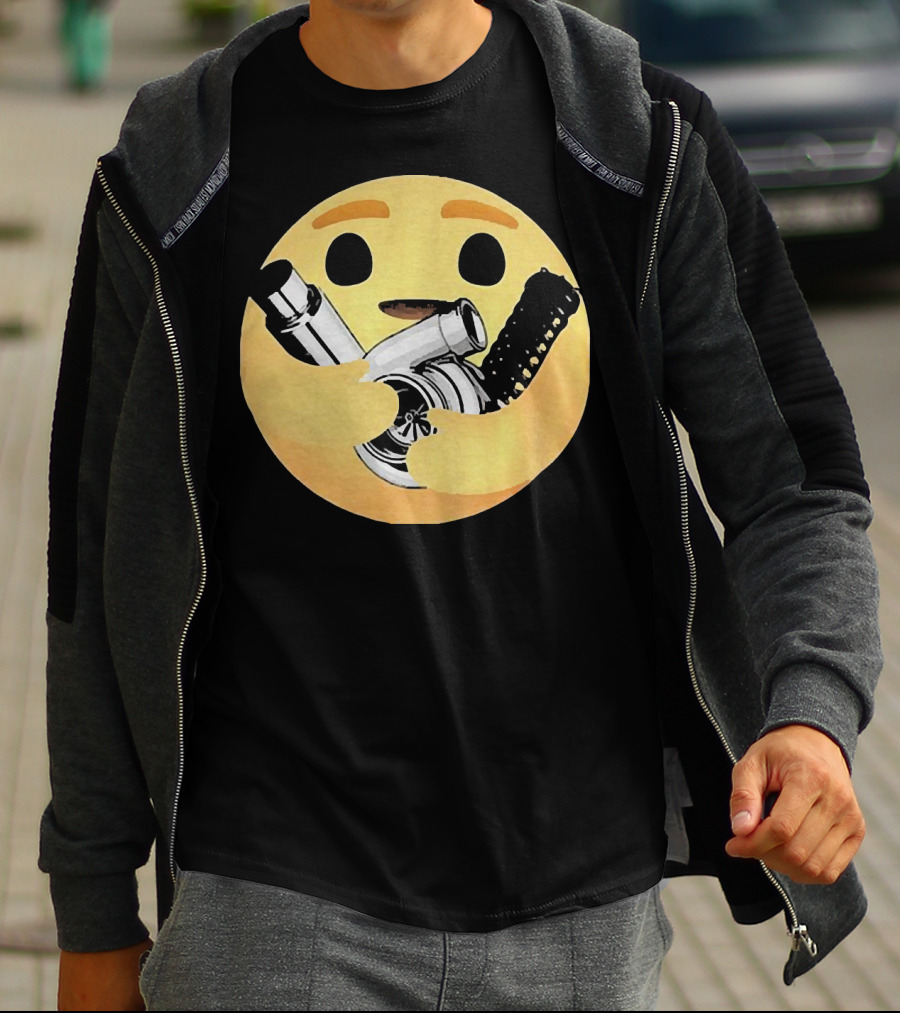 Hugging Emoji Turbocharger Car Enthusiast T-Shirt