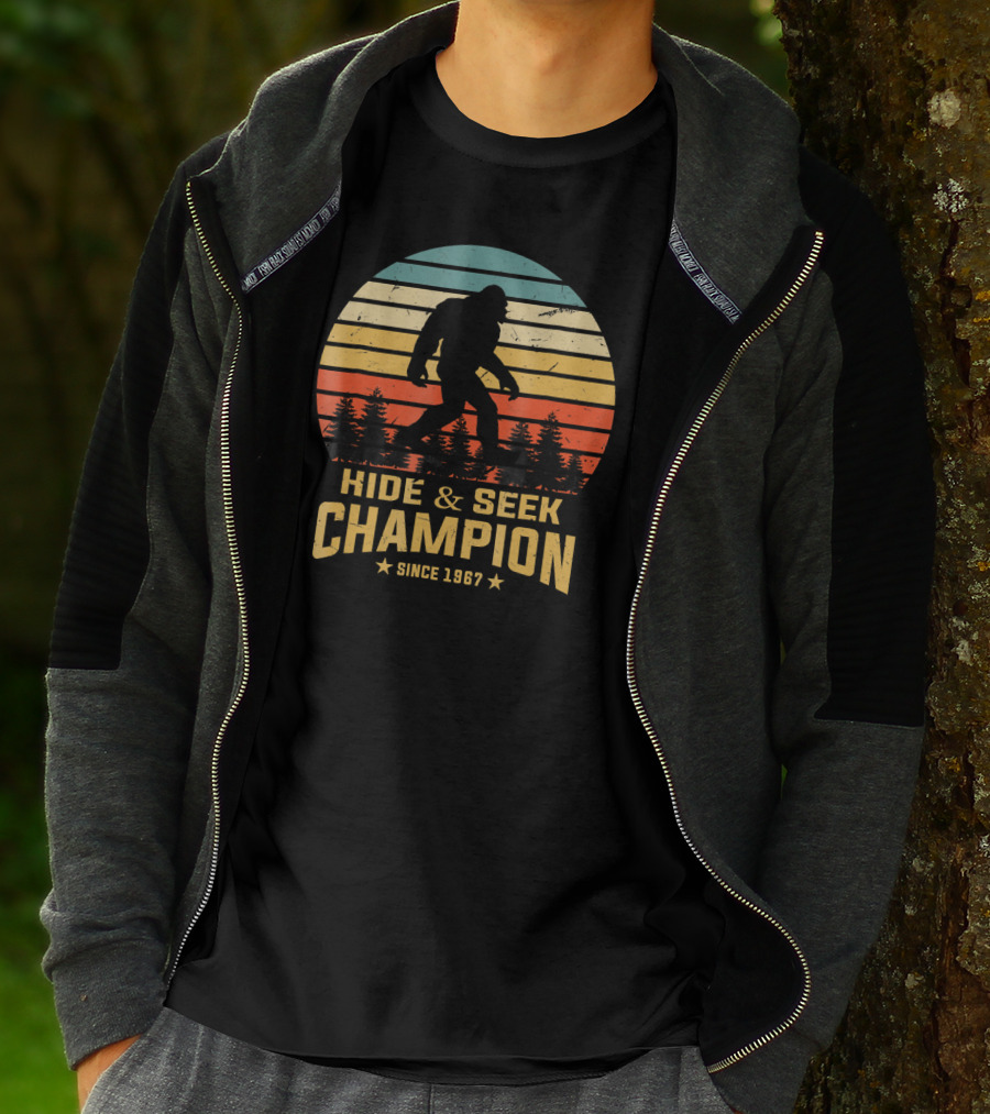 Hide And Seek Champion Bigfoot Since 1967 T-Shirt