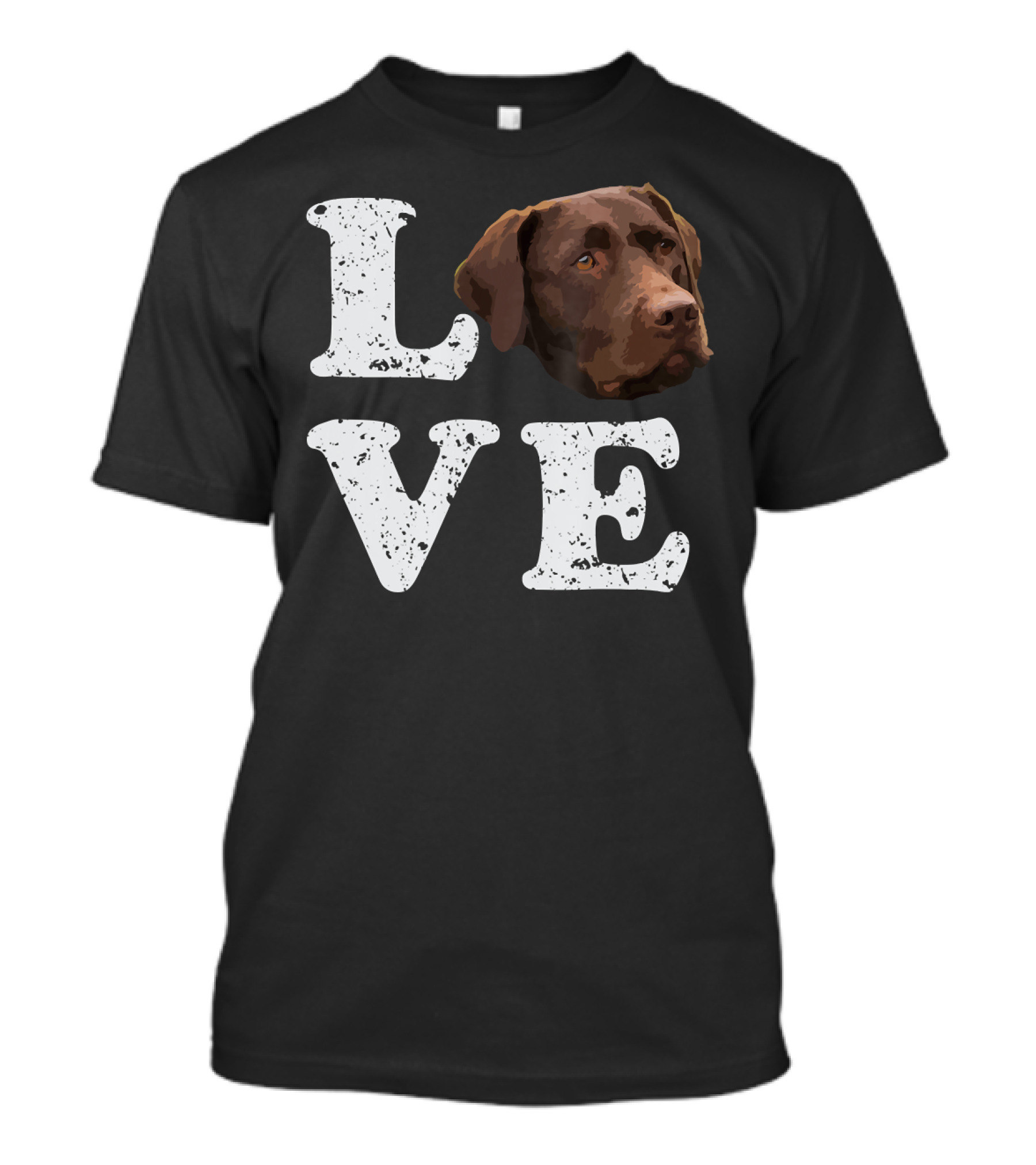 Love My Chocolate Lab Labrador Retriever Dog T-Shirt