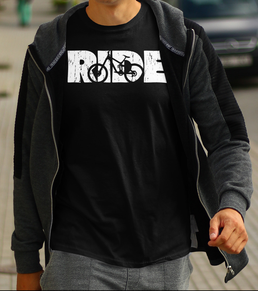 RIDE Your Mountain Bike MTB Adventure T-Shirt