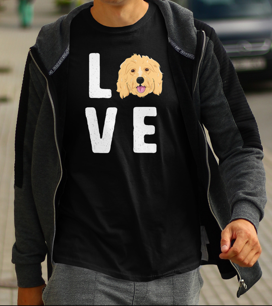Love Goldendoodles Dog Puppy Doodle T-Shirt