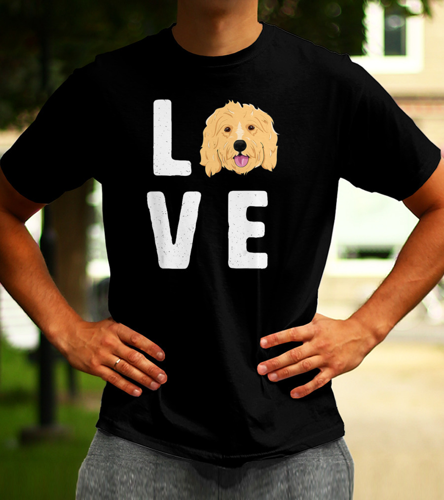 Love Goldendoodles Dog Puppy Doodle T-Shirt