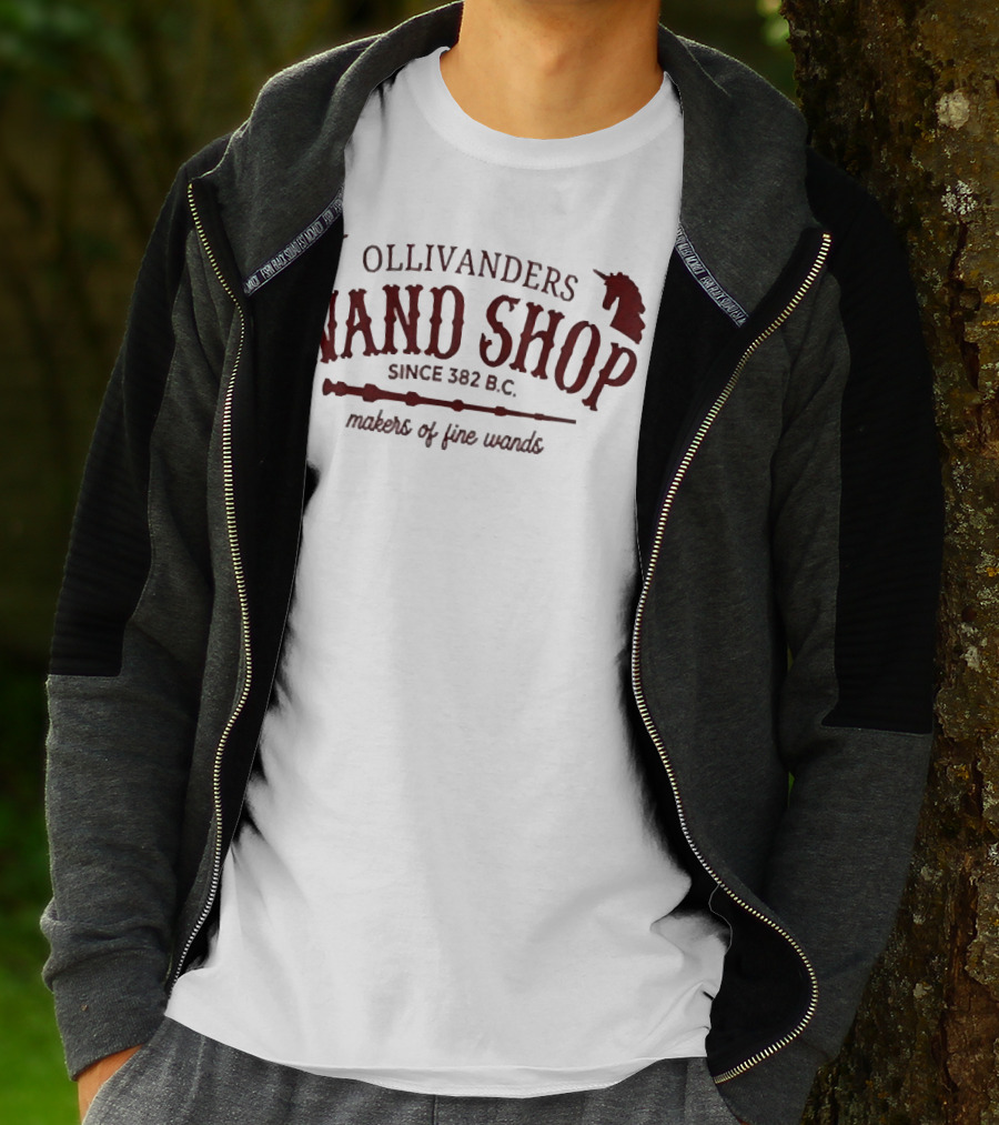 Ollivanders Wand Shop Since 382 B.C. Makers Of Fine Wands T-Shirt