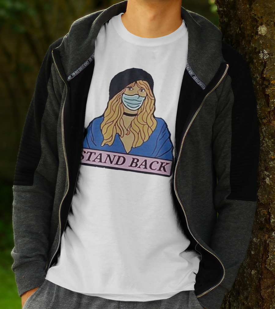 Stevie Nicks Stand Back Masked T-Shirt