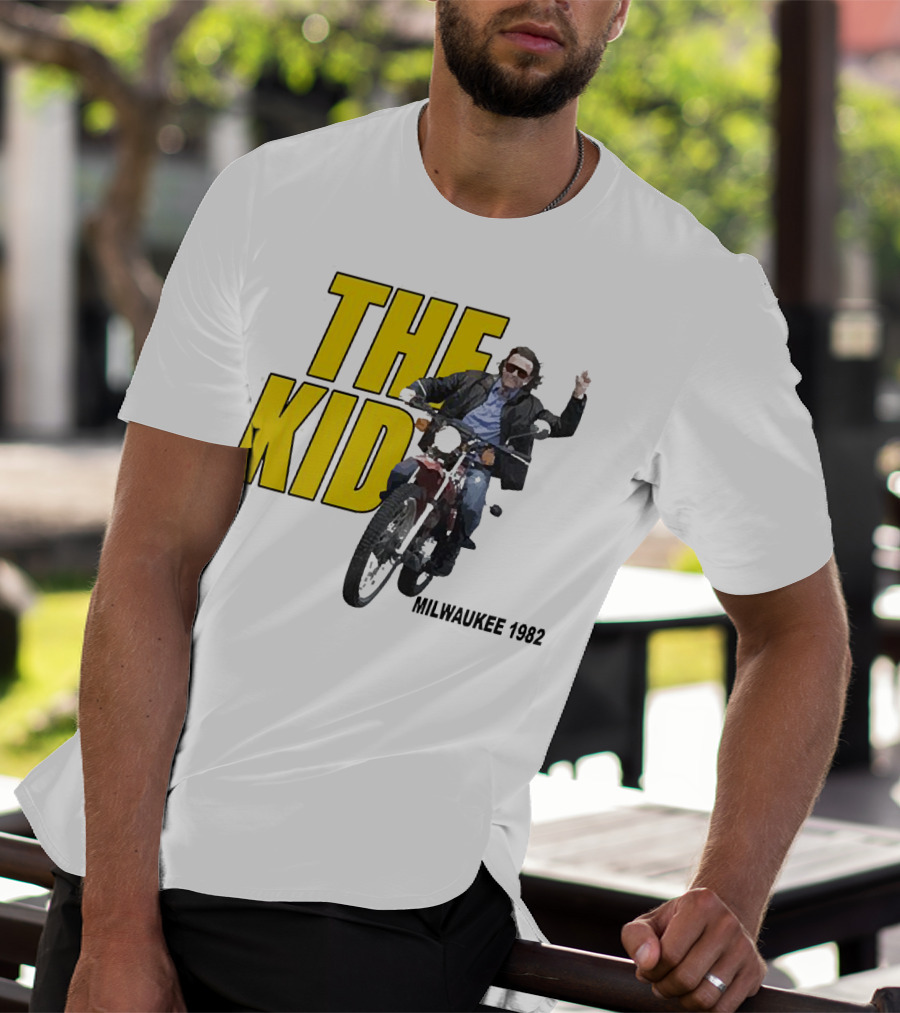 The Kid Milwaukee 1982 Motorcycle Rider T-Shirt