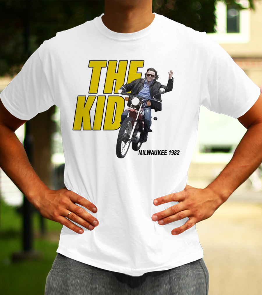 The Kid Milwaukee 1982 Motorcycle Rider T-Shirt