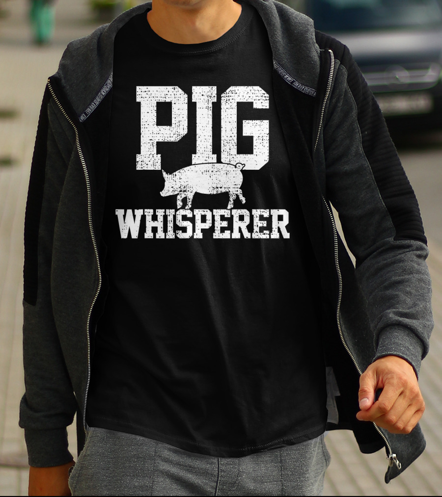 Pig Whisperer Farmer T-Shirt