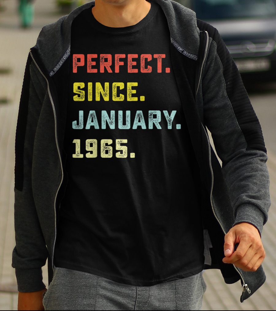 Perfect Since January 1965 T-Shirt