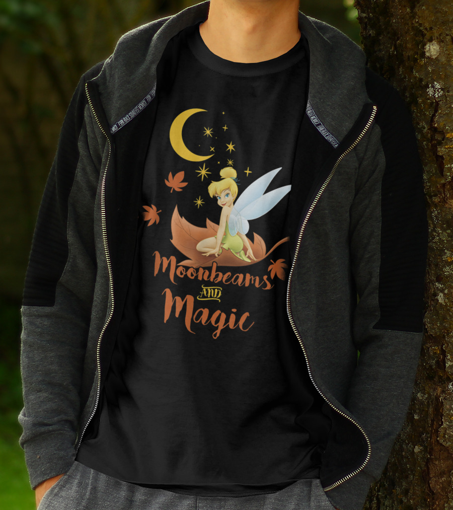 Disney Peter Pan Tinkerbell Moonbeams And Magic T-Shirt