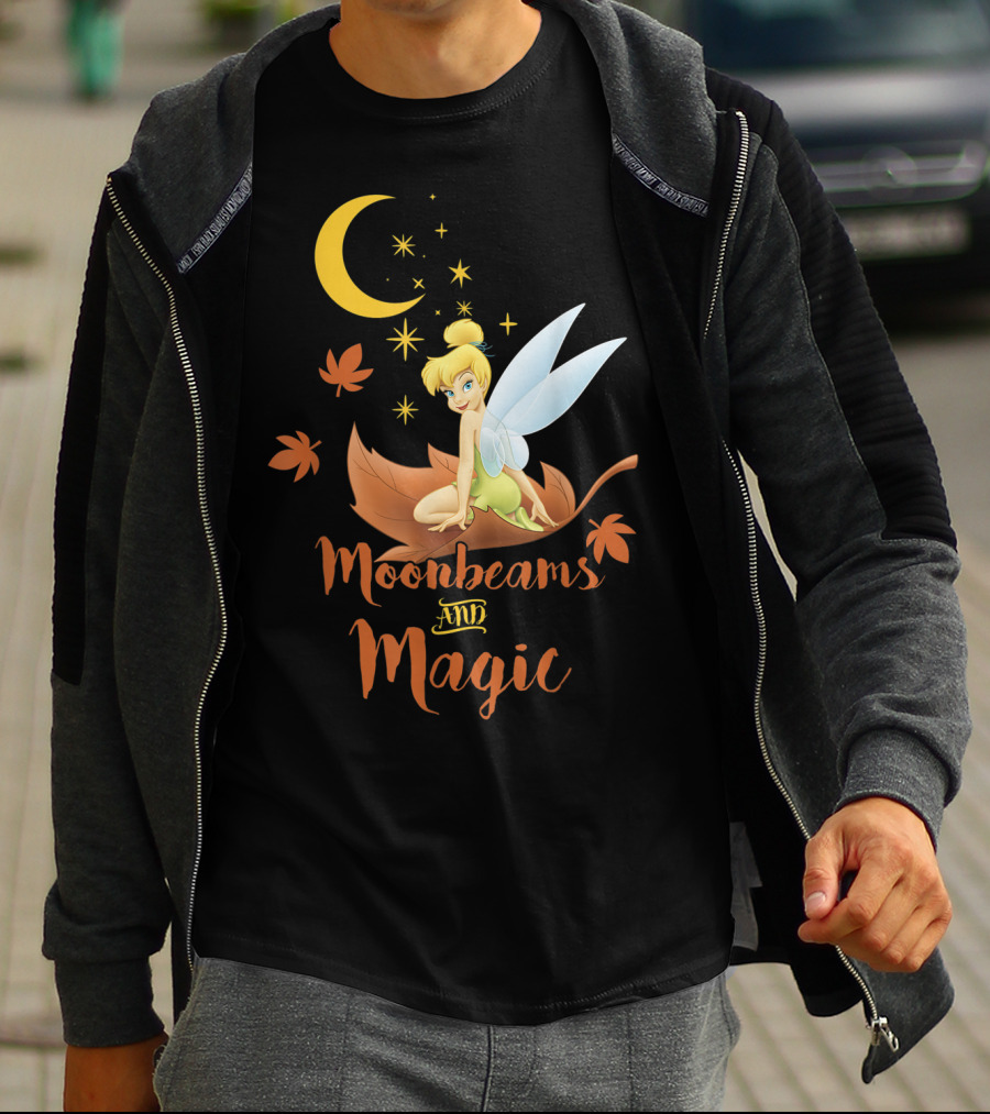 Disney Peter Pan Tinkerbell Moonbeams And Magic T-Shirt
