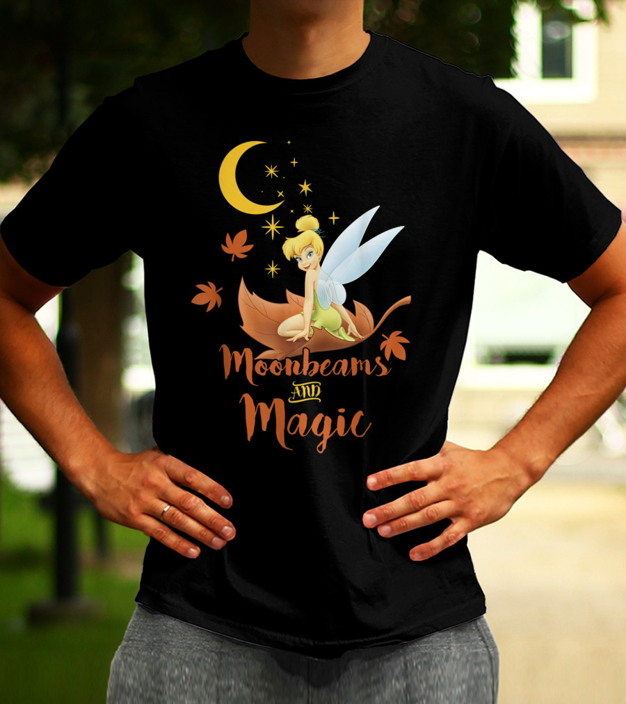 Disney Peter Pan Tinkerbell Moonbeams And Magic T-Shirt