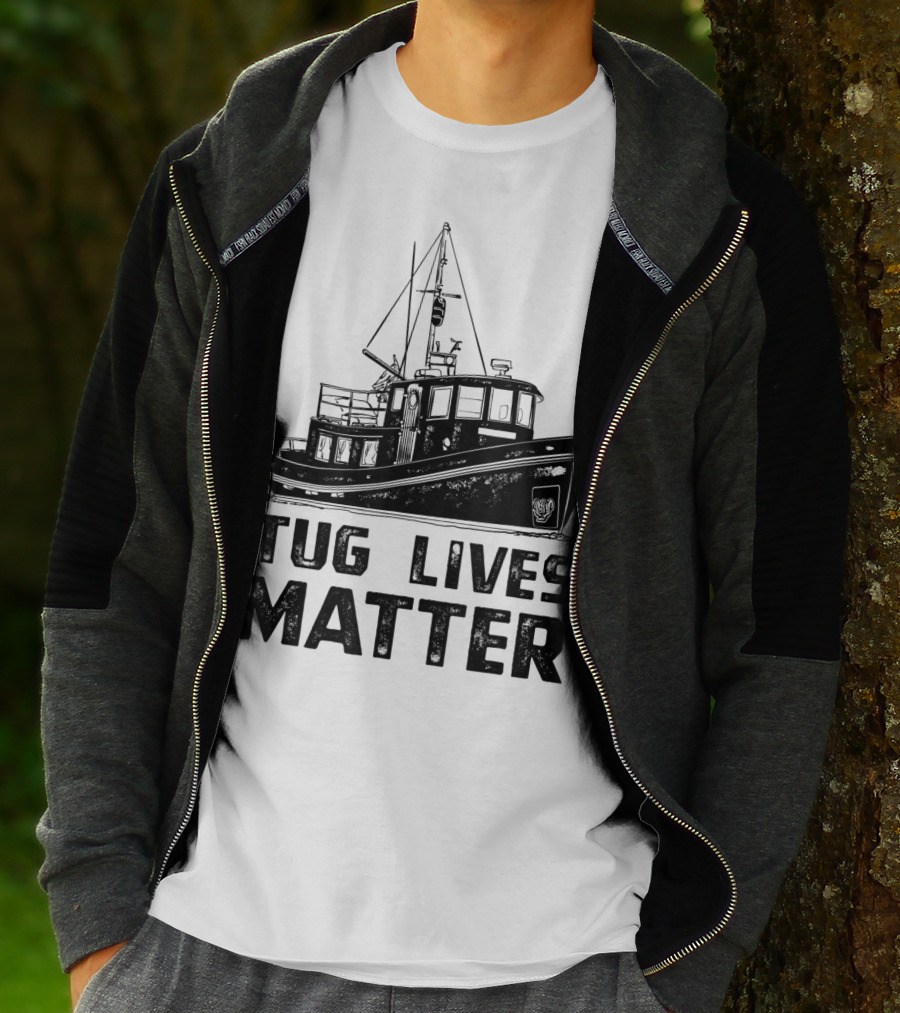 Tugboat Tug Lives Matter Boat T-Shirt
