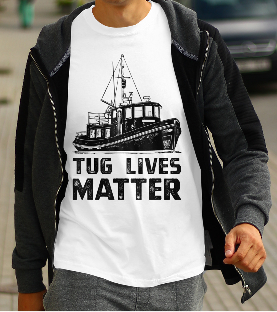 Tugboat Tug Lives Matter Boat T-Shirt