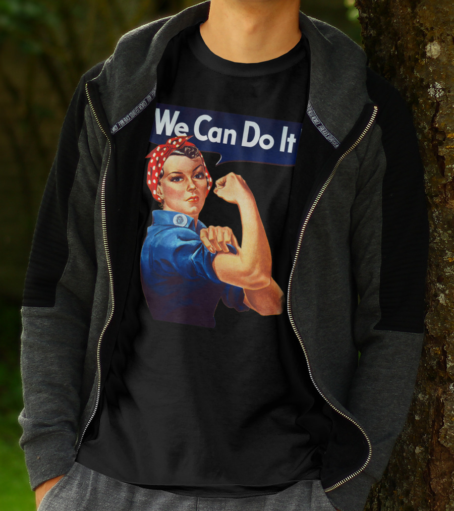 We Can Do It Rosie The Riveter Feminist T-Shirt