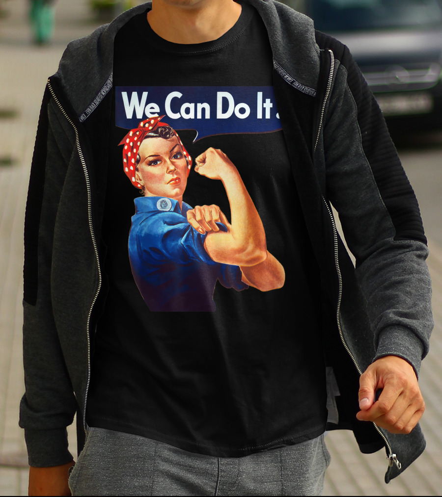 We Can Do It Rosie The Riveter Feminist T-Shirt