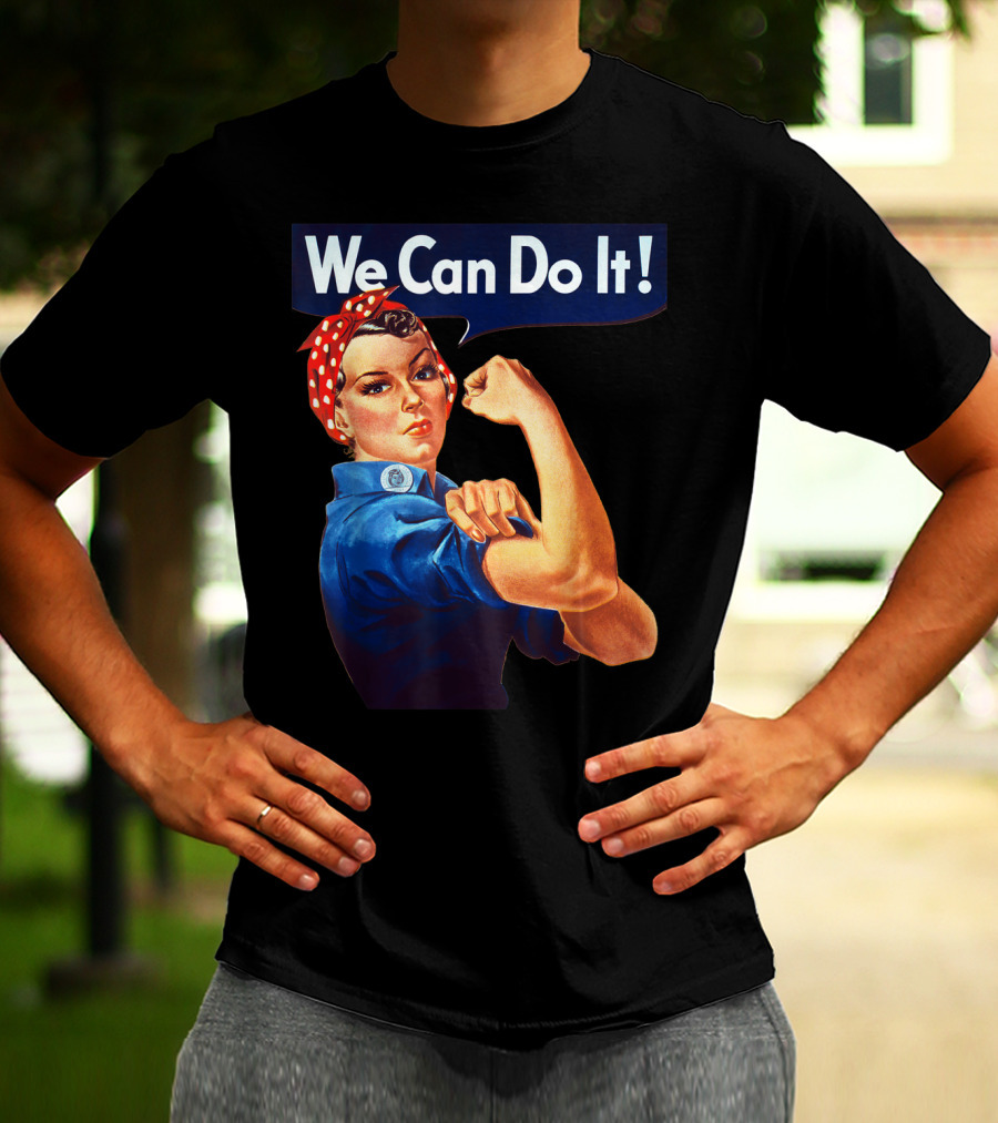 We Can Do It Rosie The Riveter Feminist T-Shirt