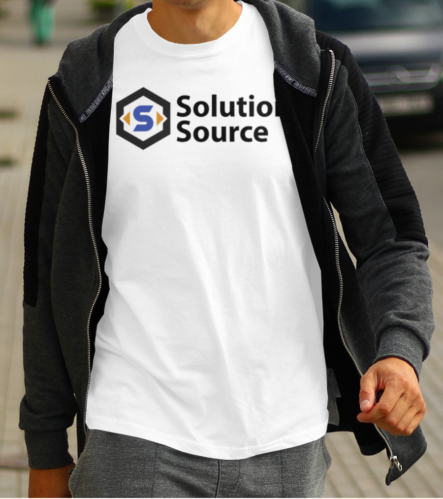 Solution Source Hexagon Logo S T-Shirt