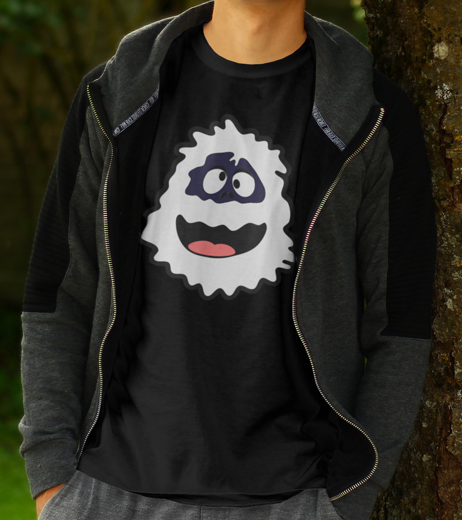 Abominable Snowman Bumble Face Funny Fun T-Shirt