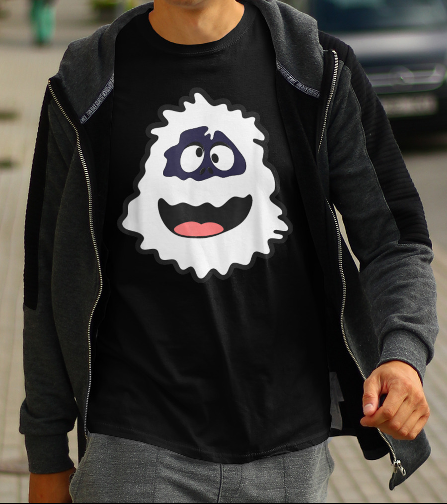 Abominable Snowman Bumble Face Funny Fun T-Shirt
