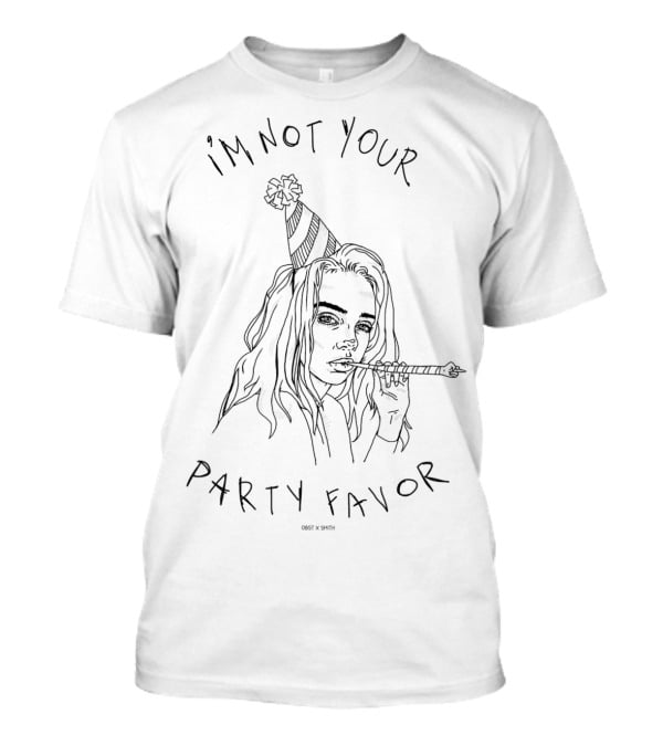 Billie Eilish I'm Not Your Party Favor T-Shirt