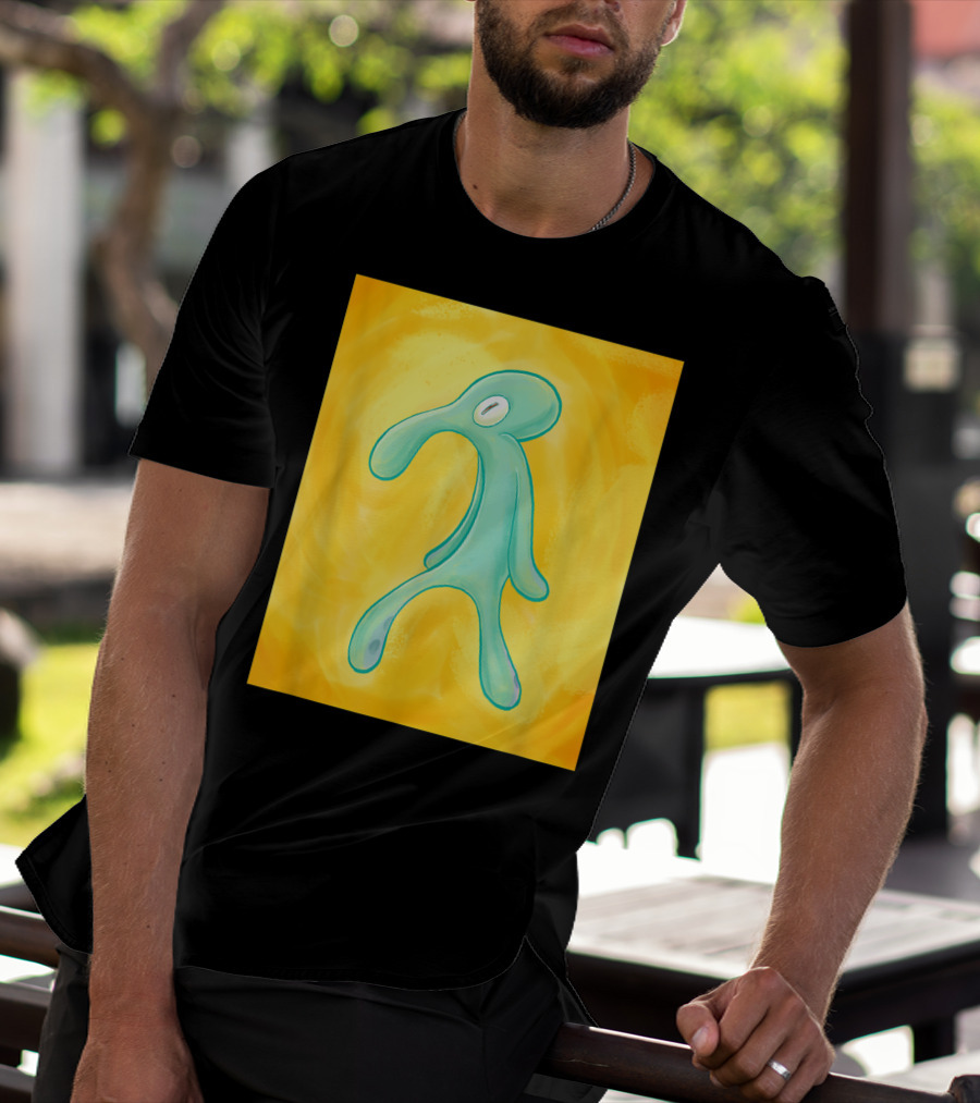 Bold And Brash Squidward Jellyfish Fields Aesthetic T-Shirt