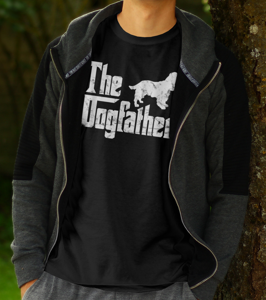 Cocker Spaniel The Dogfather Funny Dog Owner The Dogfather T-Shirt