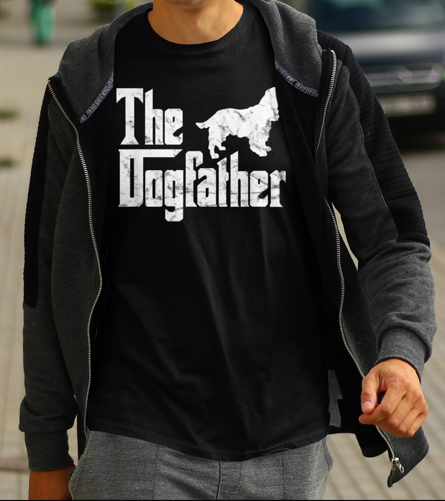 Cocker Spaniel The Dogfather Funny Dog Owner The Dogfather T-Shirt