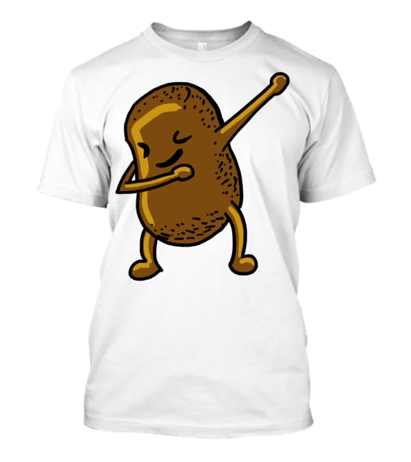 Dabbing Potato Funny Dab Dance Root Vegetable T-Shirt