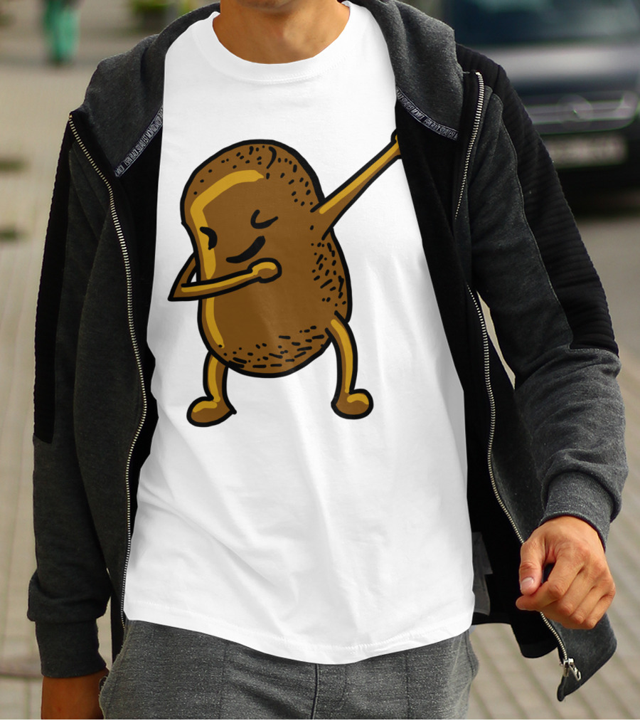 Dabbing Potato Funny Dab Dance Root Vegetable T-Shirt