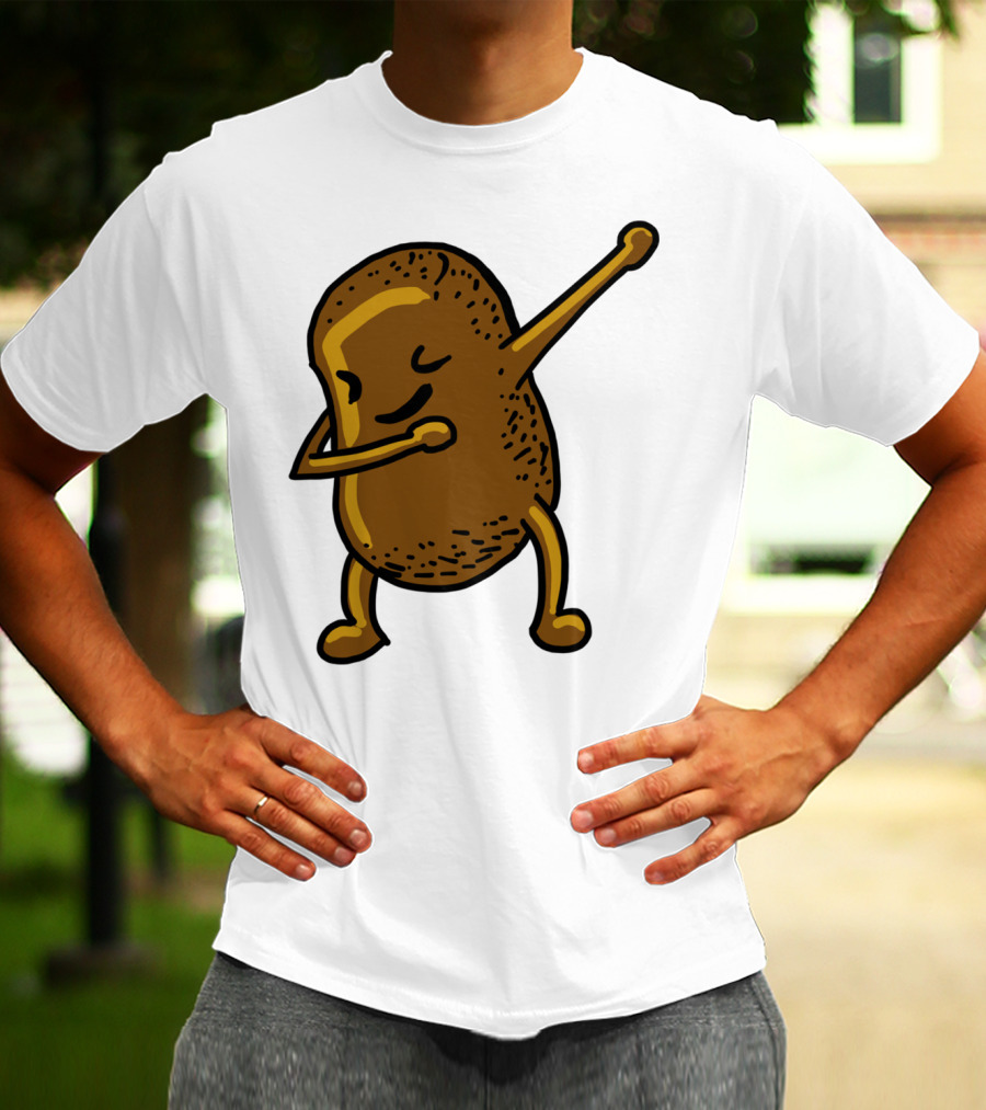 Dabbing Potato Funny Dab Dance Root Vegetable T-Shirt