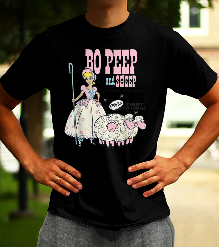 Bo Peep And Sheep Porcelain Figure Set Only Toy Story 4 T-Shirt