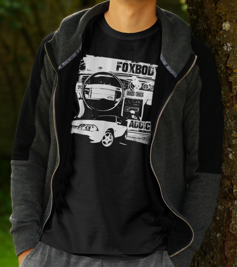 Foxbody Addict Mustang Dashboard T-Shirt