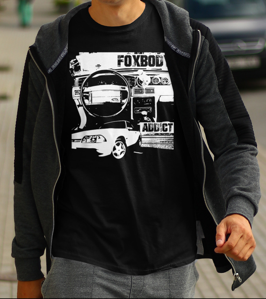 Foxbody Addict Mustang Dashboard T-Shirt