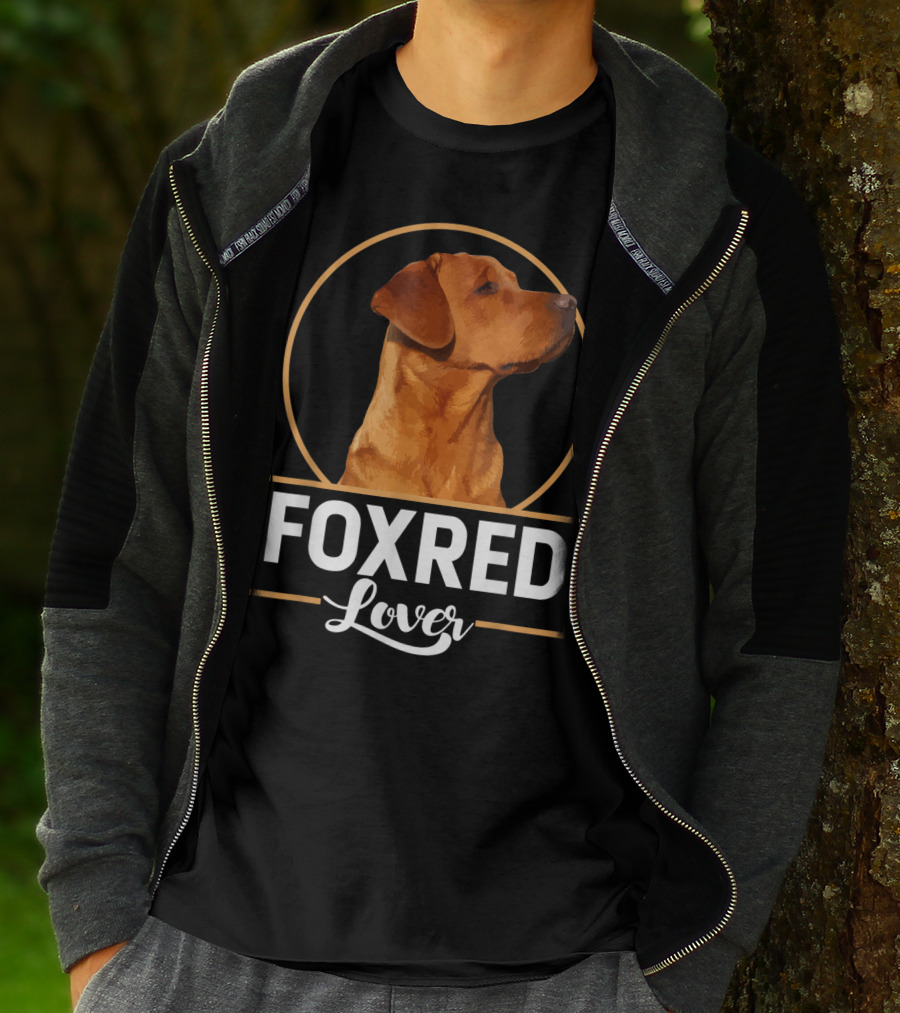 Foxred Labrador Lover Redfox Labrador Foxred Lover T-Shirt