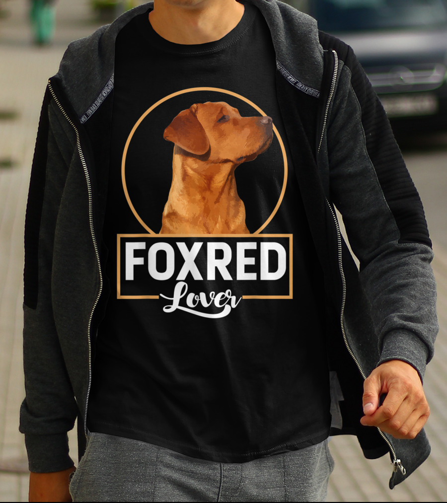 Foxred Labrador Lover Redfox Labrador Foxred Lover T-Shirt