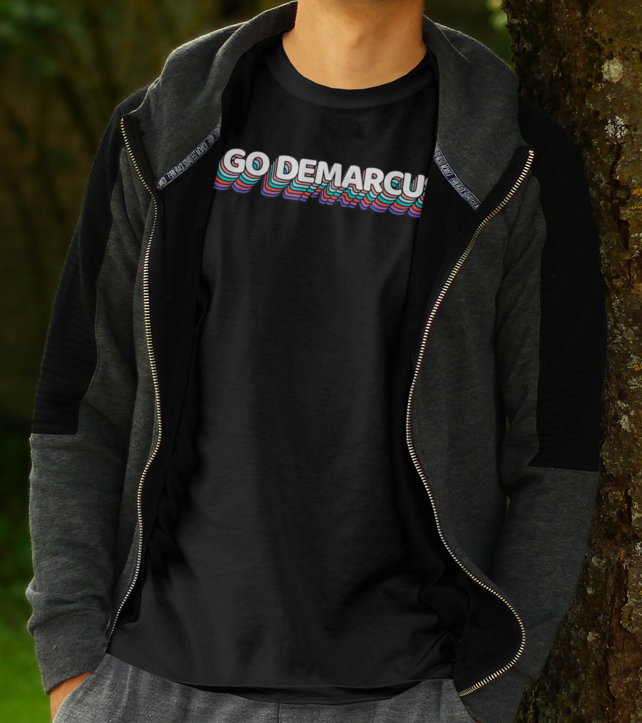 Go Demarcus Funny Pastel Text T-Shirt