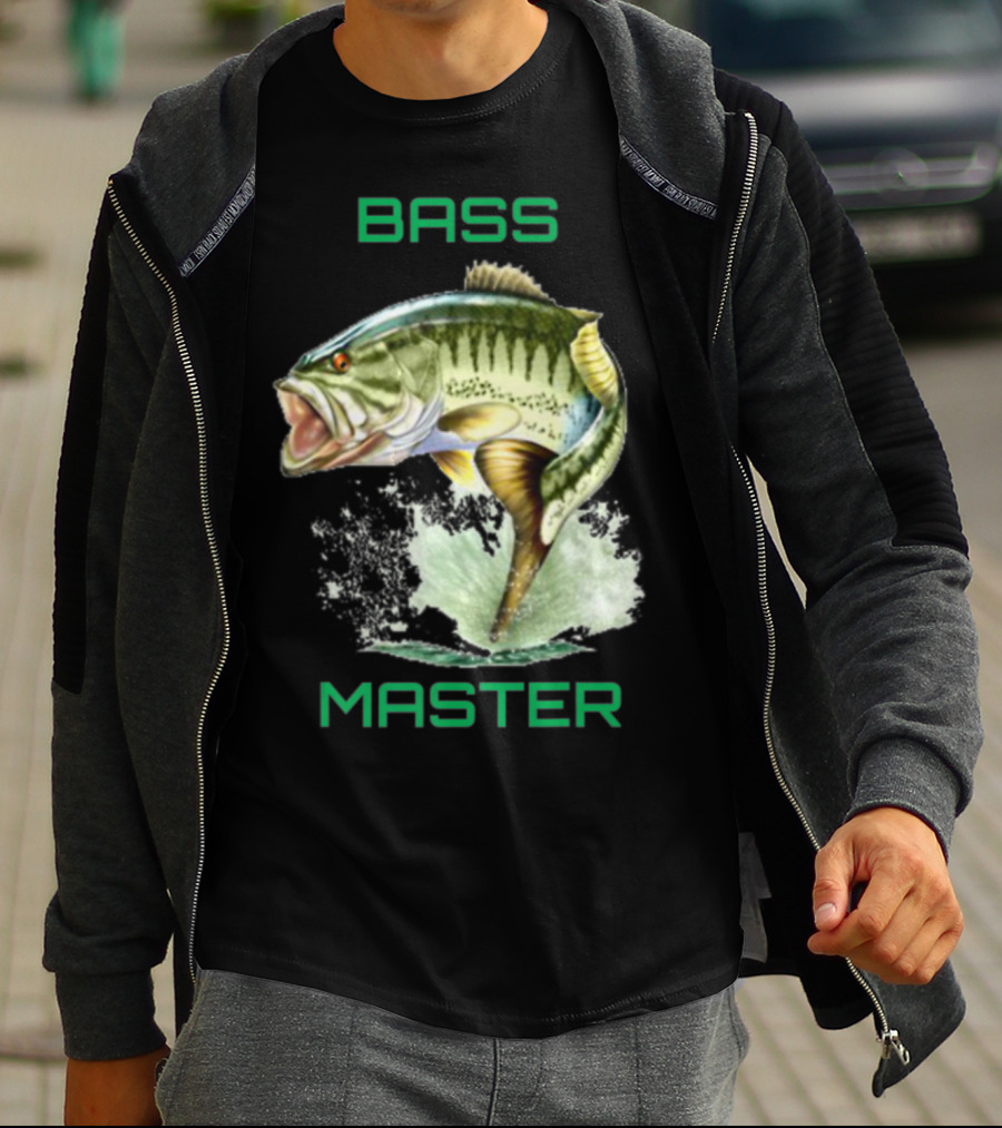 Bass Master Anglers Fishing Bass T-Shirt