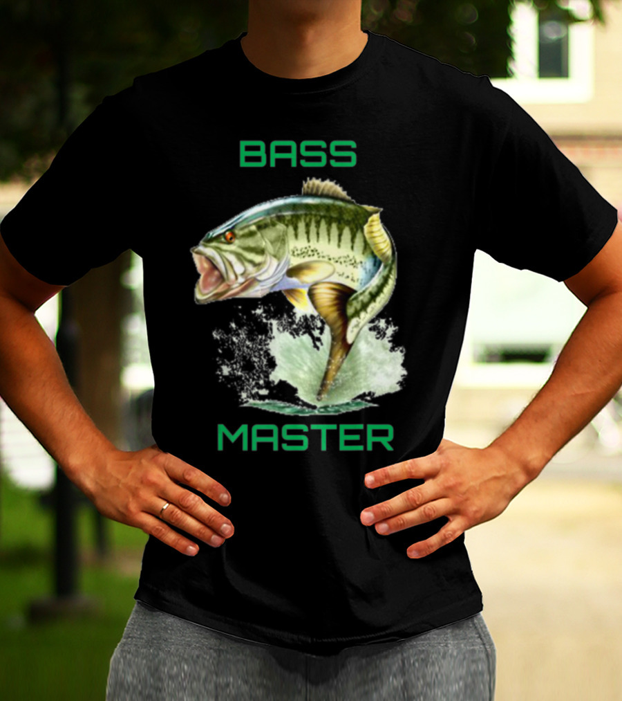 Bass Master Anglers Fishing Bass T-Shirt