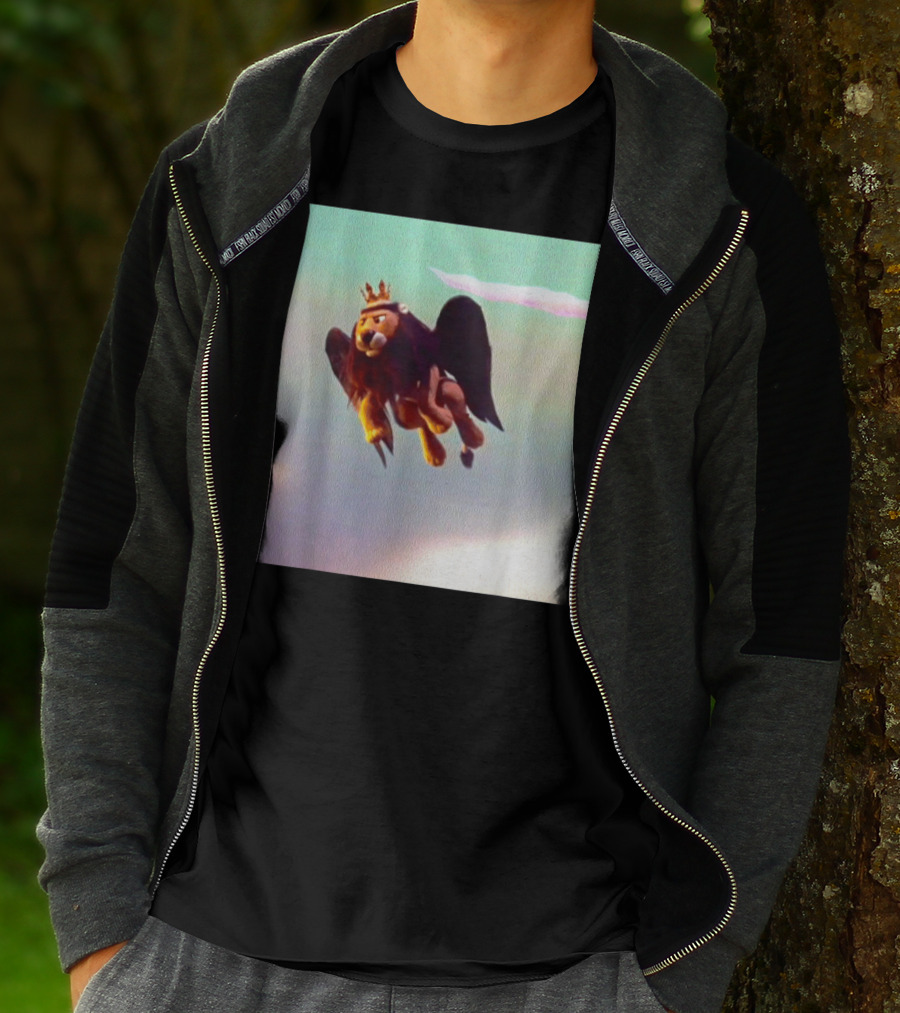 King Moonracer Christmas Special Lion Island Flying Monarch T-Shirt