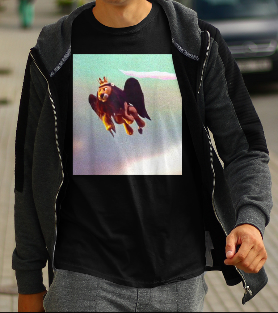 King Moonracer Christmas Special Lion Island Flying Monarch T-Shirt