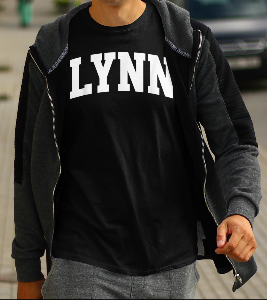 Lynn Vintage Sports Team Arch Retro T-Shirt