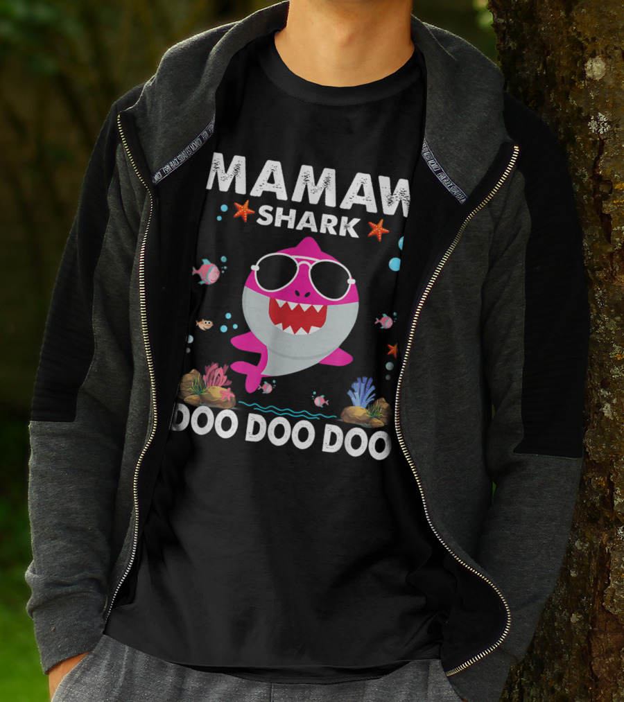 MAMAW SHARK DOO DOO DOO T-Shirt