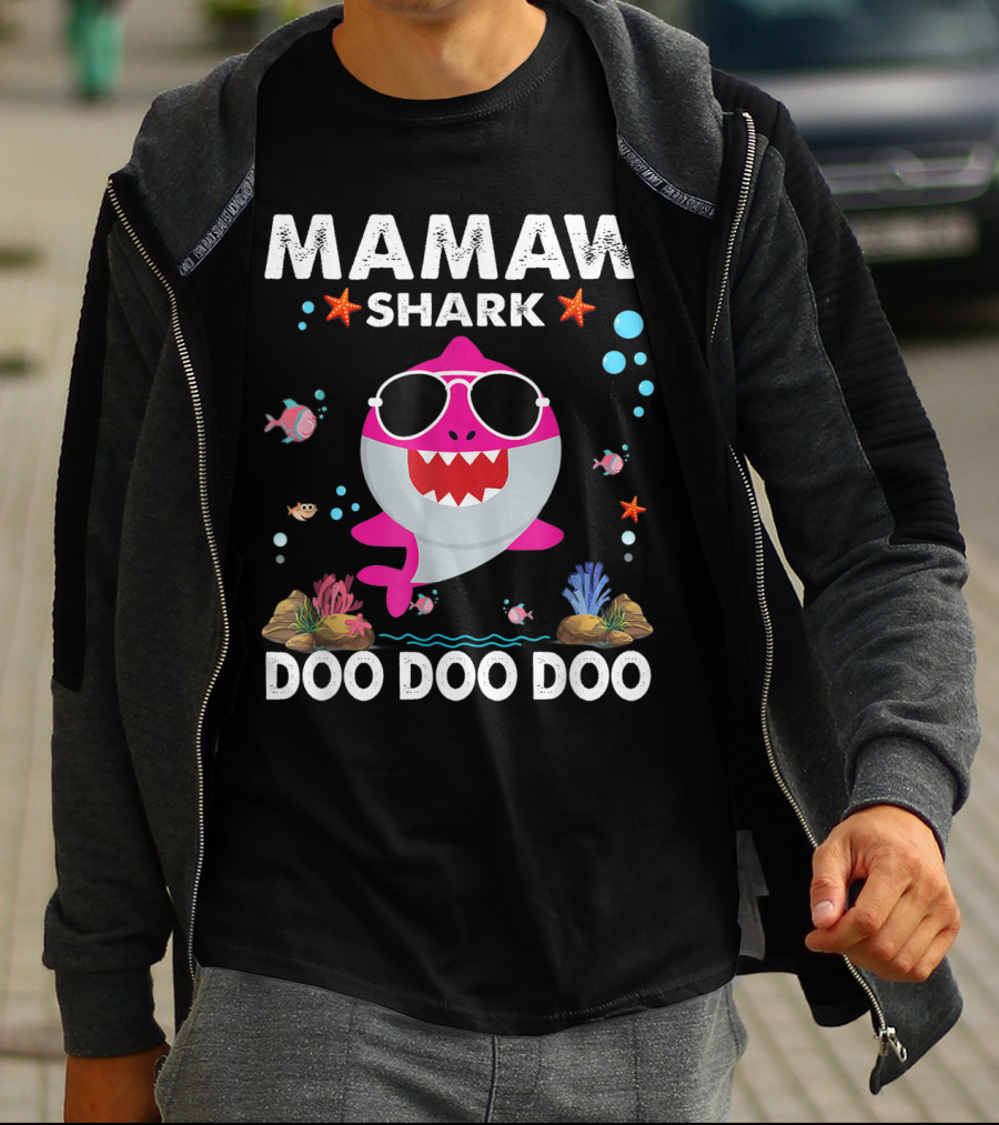 MAMAW SHARK DOO DOO DOO T-Shirt